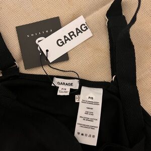 Garage knit corset (Jet black, S)